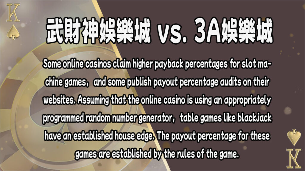 AT99娛樂城 vs. 3A娛樂城